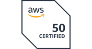 アマゾン ウェブ サービス（以下：AWS）の「AWS 50 APN Certification Distinction」に認定