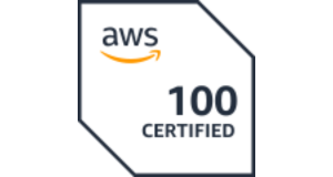 アマゾン ウェブ サービス（以下：AWS）の「AWS 100 APN Certification Distinction」に認定